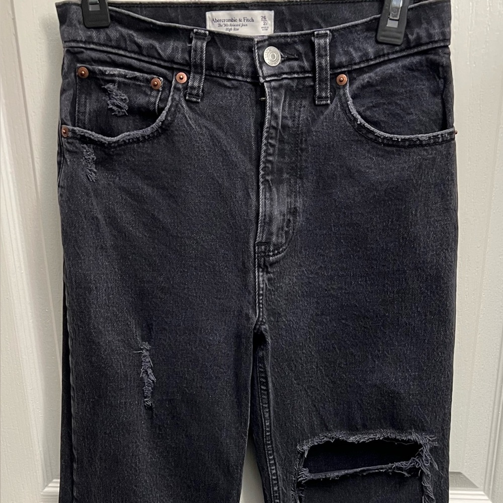 Abercrombie Black Jeans Size 2